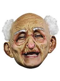 Grumpy Old Man Foam Latex Mask