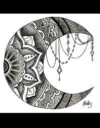 Moon Mandala Tattoo Design Mandala Tattoo Design Moon Mandala Tattoo Moon Tattoo