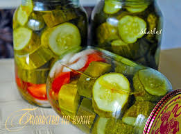 салат из огурцов на зиму с горчицей и чесноком Ogurechnyj Salat Salaty Konservy Salat Iz Ogurcov