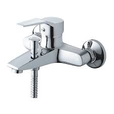 Discounts for designers · huge selection in stock China Azeta Chrome Single Handle Brass Bathroom Bath Shower Wall Bathtub Faucet With Diverter China Faucet Shower Mixer
