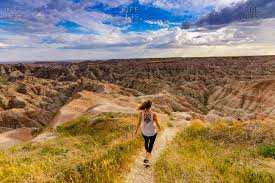 Not only are the park's resident bison likely to stop by the campground, but without any nearby amenities, it's easy to get a true sense of the rugged. Badlands South Dakota Stock Photos Offset