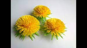 How To Make Quilling Flower Quilling Dandelion Paper Art Quilling Youtube Quilling Videos Paper Decorations Diy Quilling