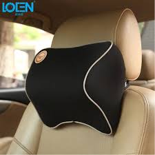 Online Shop 1 Pcs Car Pillow Space Memory Foam Fabric Neck Headrest Car Covers Vehicular Pillow Car Seat Cover Headr Neck Support Pillow Carseat Cover Headrest