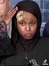 Not a word! Its all a fabricated lie to draw sympathy and more hatred  towards ICE agents. #DeportThemAll #SomalisMustGo #SupportICE