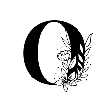 These colorful reading pages are perfect to introduce your child to the world of . Download Premium Psd Image Of Letter O Script Psd Floral Alphabet By Tvzsu About Letter O Floral O Letter Black And White Floral Letter Floral Alphabet And Floral Font O 2627216