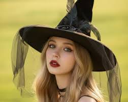 Buy Feather Witch Hat for Halloween Online in India