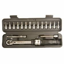 Sponsored Ebay Cle Dynamometrique 17 Pieces 1 4 Dr 1 25nm Velo Velo Outils Kit Ensemble Outil Kunci