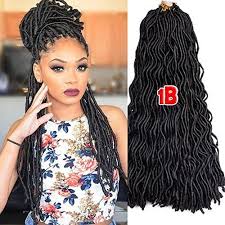 Black And Honey Blonde Faux Locs Soft Wavy Faux Locs Freetress Synthetic Dread Locks Curly Crochet Braids 3 Packs X2f Lot 1 Faux Locs Hairstyles Hair Styles Locs Hairstyles