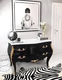 Baroque Dresser Of Style Louis Xv Black With White Marble Top Baroque Furniture Luxe Furniture Baroque Decor