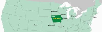 The iais is a class 2 regional railroad running 470 miles of former rock island trackage from chicago and peoria, illinois to omaha, nebraska via rock island on the mississippi river. Location Cedar Rapids Economic Dev