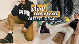 How to wear dr martens boots with jeans? Doc Martens Outfits For Winter That Are Chefs Kiss