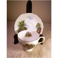Haviland has manufactured more than 20,000 discrete dinnerware patterns. Royal Vale Bone China Footed Cup And Saucer Cottage Pattern Vintage On Ebid Canada 143043672