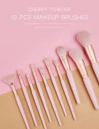 pink gold makeup brushes saubhaya makeup