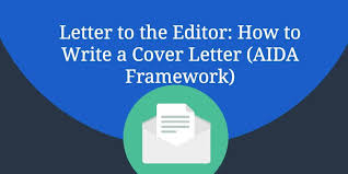 Effective application letter content for an advertised job use a sample cover / application letter found on job using aida sample application letter. Letter To The Editor How To Write A Cover Letter Aida Framework