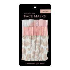Wearing a mask or face covering will be required to enter maxtar lighting located at 831 3rd st w, north vancouver, bc v7p 3k7. Cotton Face Mask 3pc Set Blush Kitsch