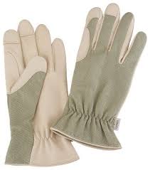 Angela S Garden 7107 100 Womens Hemp Organic Cotton Garden Gardening Gloves With Leather Sage Green By Angela S Gardening Gloves Leather Women Cotton Gloves