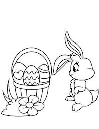 Osterhase Mit Korb Zum Ausmalen Ausmalbilder Malvorlagen Ostern Osterhase Kindergarten Coloring Pictures Easter Bunny Colouring Easter Bunny
