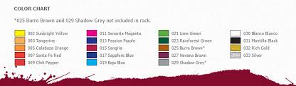 Pinata Alcohol Ink Color Chart Shades Of Clay