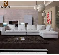 Constructed with comfort and sophistication in mind, its cushy backrest and seats are covered in soft fabric and held together by a the danon 4 seater sofa is the sofa set that completes your living room. L Shape Italy Full Aniline Top Grain Leather Luxury Living Room Sofa Set