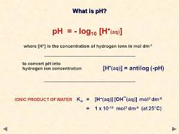Which solution has the least number of h ions? Ph Calculations What Is Ph Ph Log 10 H Aq Where H Is The Concentration Of Hydrogen Ions In Mol Dm 3 To Convert Ph Into Hydrogen Ion Ppt Download