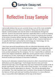 Want to learn how to write a reflection paper with perfection? Example Of Reflective Essay That Really Stand Out By Sample Essay Medium