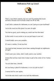 Halloween Pickup Lines Halloween Pick Up Lines Pick Up Line Jokes Pick Up Lines