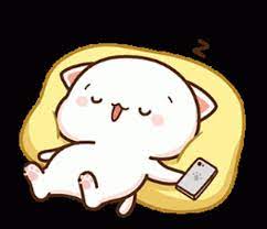 Peach Cat Sleeping Gif Peachcat Sleeping Zzz Discover Share Gifs Cute Cartoon Images Cute Gif Cute Kawaii Drawings