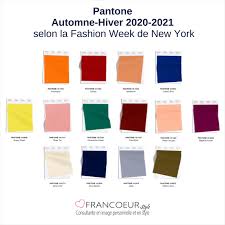 Check spelling or type a new query. Les Couleurs Pantone Automne Hiver 2020 2021 Francoeur Style