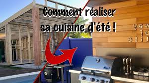 Codes promo, ventes flash, livraison offerte, trouvez le produit de vos rêves à. Comment Realiser Sa Cuisine D Ete Pour Ses Bbq Ossature Bois Diy 4k Youtube