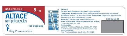 The altace capsule can also be opened and the concomitant administration of altace with potassium supplements, potassium salt substitutes, or. Ramipril Wikidoc