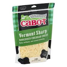 Need cheddar cheese recipe ideas? Cabot Vermont Sharp Shredded Cheddar Cheese Hy Vee Aisles Online Grocery Shopping