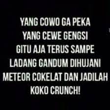 Padahal sebagai pacarmu, ia tentunya harus sudah mengetahui apa yang kamu mau dan apa yang kamu suka. Yg Cowo Gak Peka Yg Cewe Gengsiaan Halaaaaahhh Kata Kata Motivasi Kata Kata Kata Kata Indah