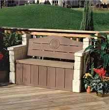 Oceanstar corner spa bench seat with storage shelf. Outdoor Waterproof Storage Bench Ideas On Foter