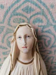 Our Lady of Lourdes statue 42cm