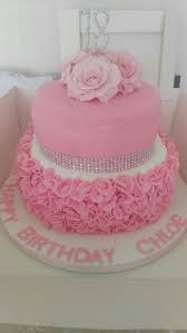 Soon, we will add many more birthday cake ideas for girls, stay tuned. 18th Birthday Cake With Ruffle And Roses 18th Birthday Cake 21st Birthday Cakes Birthday Cake Girls