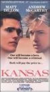 Amazon.com: Kansas [VHS] : Matt Dillon, Andrew McCarthy, Leslie Hope, Alan  Toy, Andy Romano, Brent Jennings, Brynn Thayer, Kyra Sedgwick, Harry  Northup, Clint Allen, Arlen Dean Snyder, Jim Lovelett, Louis Giambalvo,  Craig
