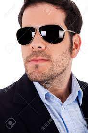 4.5 out of 5 stars. Close Up View Of Stylish Man Wearing Sunglasses Posing On An Isolated White Background Stock Photo Picture And Royalty Free Image Image 7673654