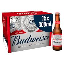 Shop abc fine wine & spirits for the best prices and selection of domestic beer. Budweiser Lager Beer Bottles 15x300ml Sainsbury S