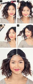 Wave your hair, making a slight twist on the top, secure the. How To Style Short Hair In 17 Ways Easy Short Hairstyles For 2020