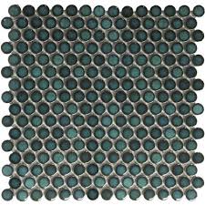Perini Tiles Slim Stick Tiles Penny Round Tiles Houston Penny Round Tile Bathroom Penny Round Tiles Green Tile Bathroom