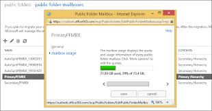 How To Fix Problems With The Migration Of Public Folders Quota Exceeded