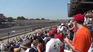 Indianapolis 500 Start Of Race 2012 From Tower Terrace At Pit Entrance