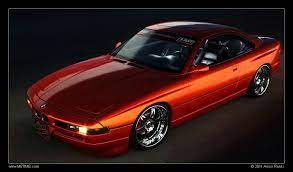 bmw 8 series orange slammed bmw bmw cars dream cars