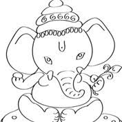 Free printable ganesha coloring pages. Ganesh 02 Colouring Pages For Kids Mocomi