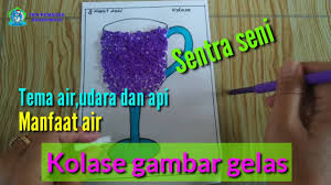 Maybe you would like to learn more about one of these? Tema Air Kolase Gambar Gelas Youtube