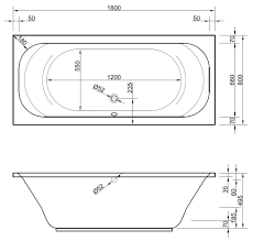 Hier finden sie die neuesten bilder von standardmaß badewanne, und sie können finden das bild hier einfach. Rechteck Badewanne 80 X 180 X 49 5 Cm Bad Design Heizung