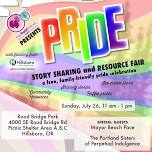 PRIDE Story Sharing and Resource Fair @ Hillsboro, OR