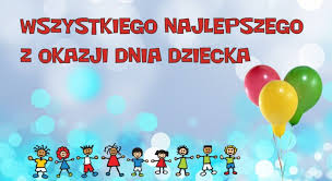 Wszystkiego najlepszego z okazji Dnia Dziecka dzieci z balonami ...