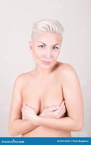 Close Up Portrait of Naked Platinum Blonde Stock Image - Image of eyes,  healthy: 62312335