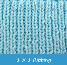 You can knit ribbing any way you like. Rib Stitch Patterns How To Knit Ribbing